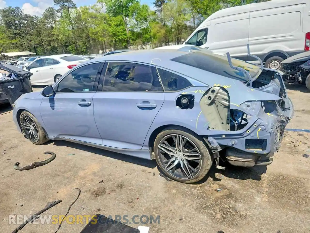 2 Фотография поврежденного автомобиля 1HGCV2F35MA086614 HONDA ACCORD 2021