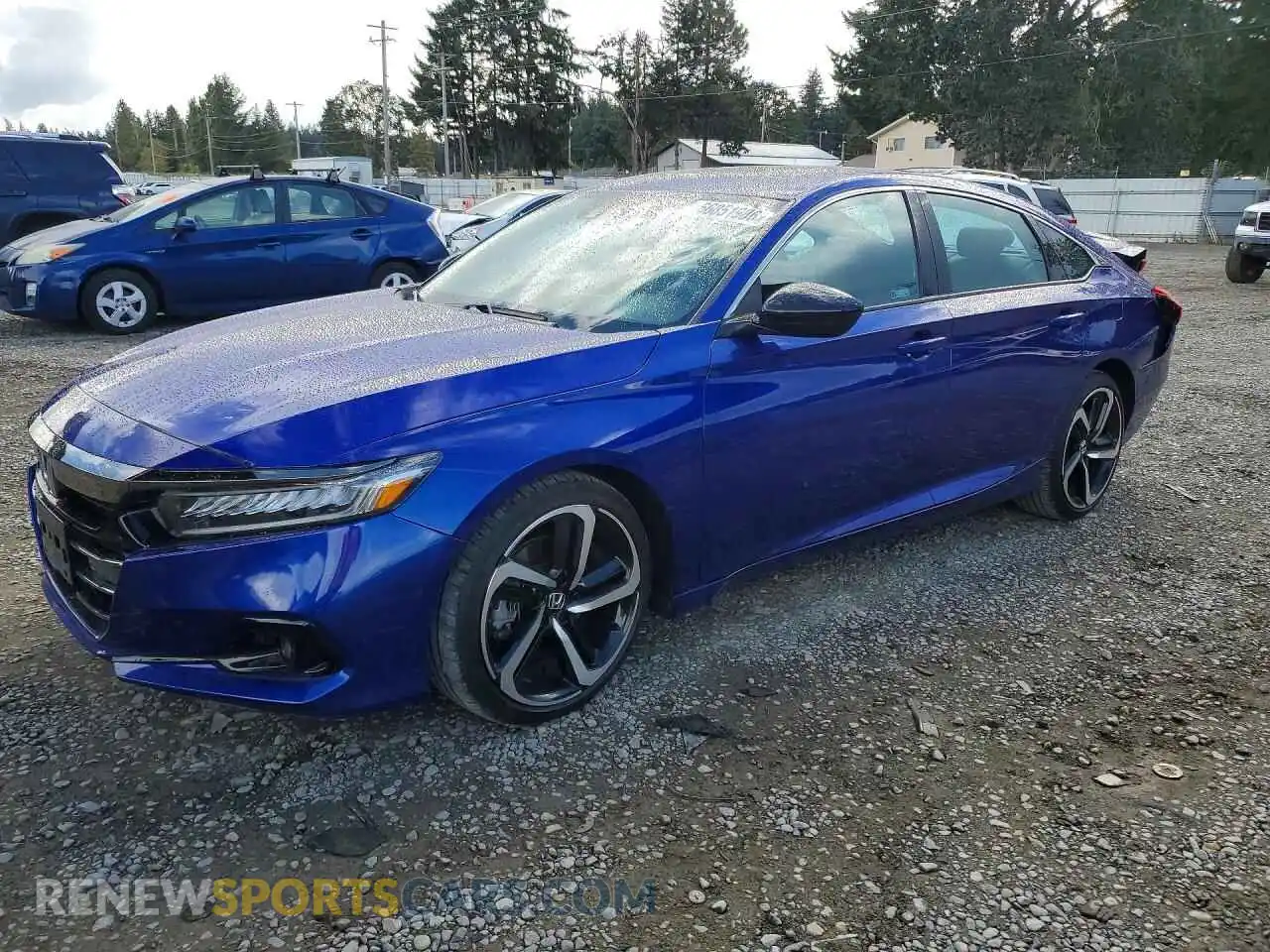 1 fotografías del automóvil dañado 1HGCV2F36MA027619 HONDA ACCORD 2021