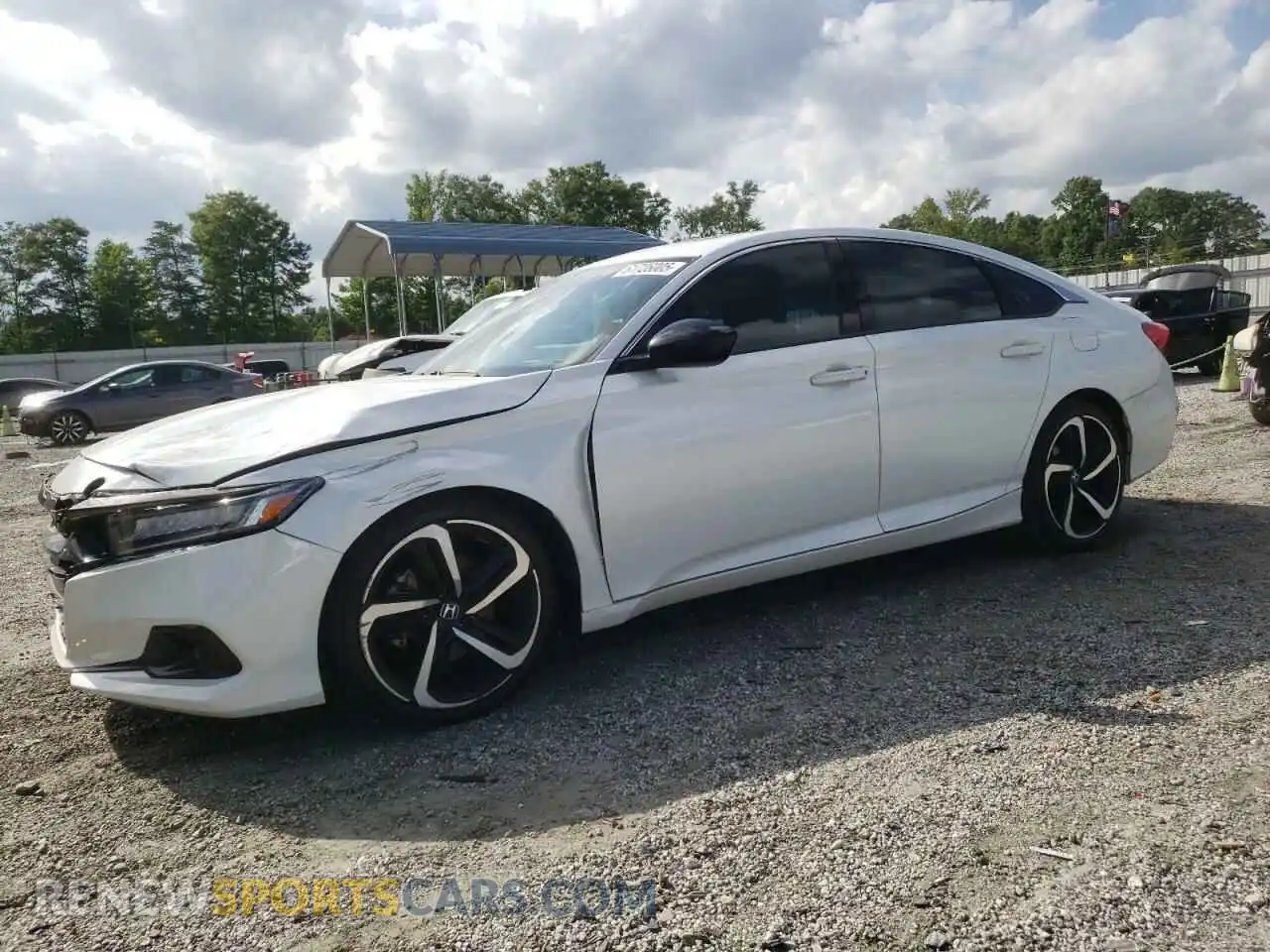 1 Photograph of a damaged car 1HGCV2F36MA029533 HONDA ACCORD 2021