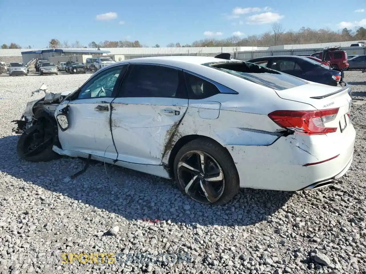 2 Photograph of a damaged car 1HGCV2F36MA031864 HONDA ACCORD 2021