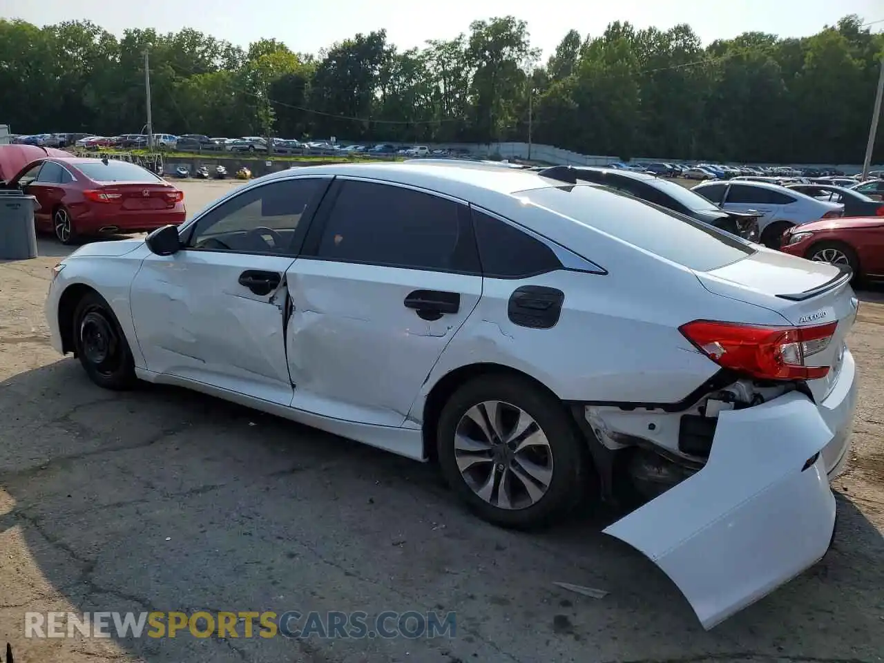 2 Photograph of a damaged car 1HGCV2F37MA002552 HONDA ACCORD 2021