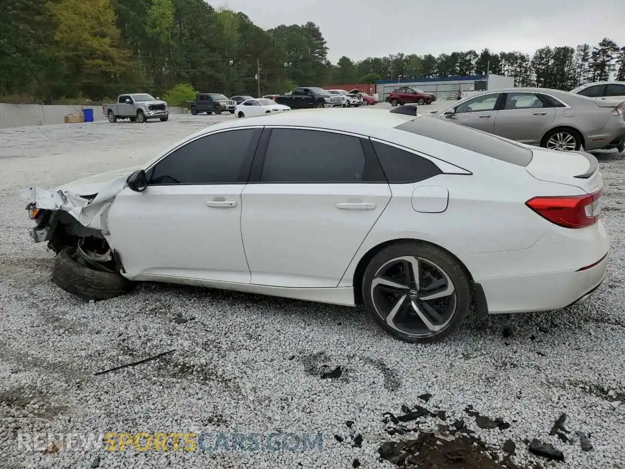 2 Photograph of a damaged car 1HGCV2F37MA003944 HONDA ACCORD 2021