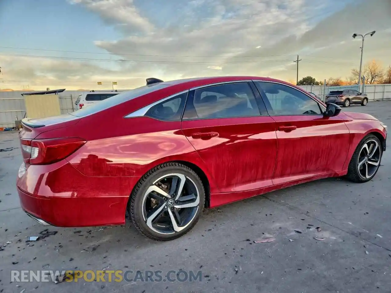 3 Photograph of a damaged car 1HGCV2F37MA008335 HONDA ACCORD 2021