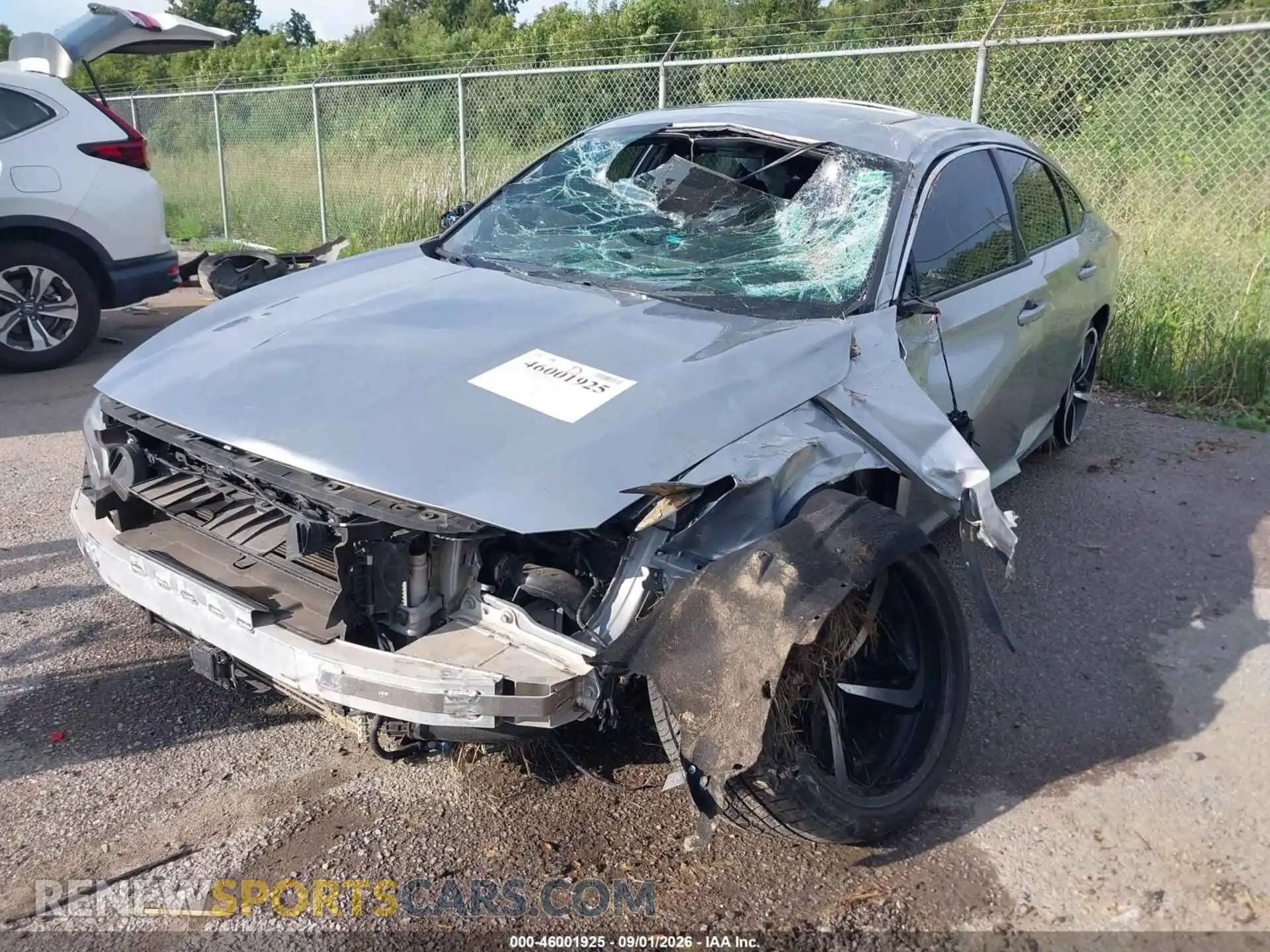 2 Photograph of a damaged car 1HGCV2F37MA010697 HONDA ACCORD 2021