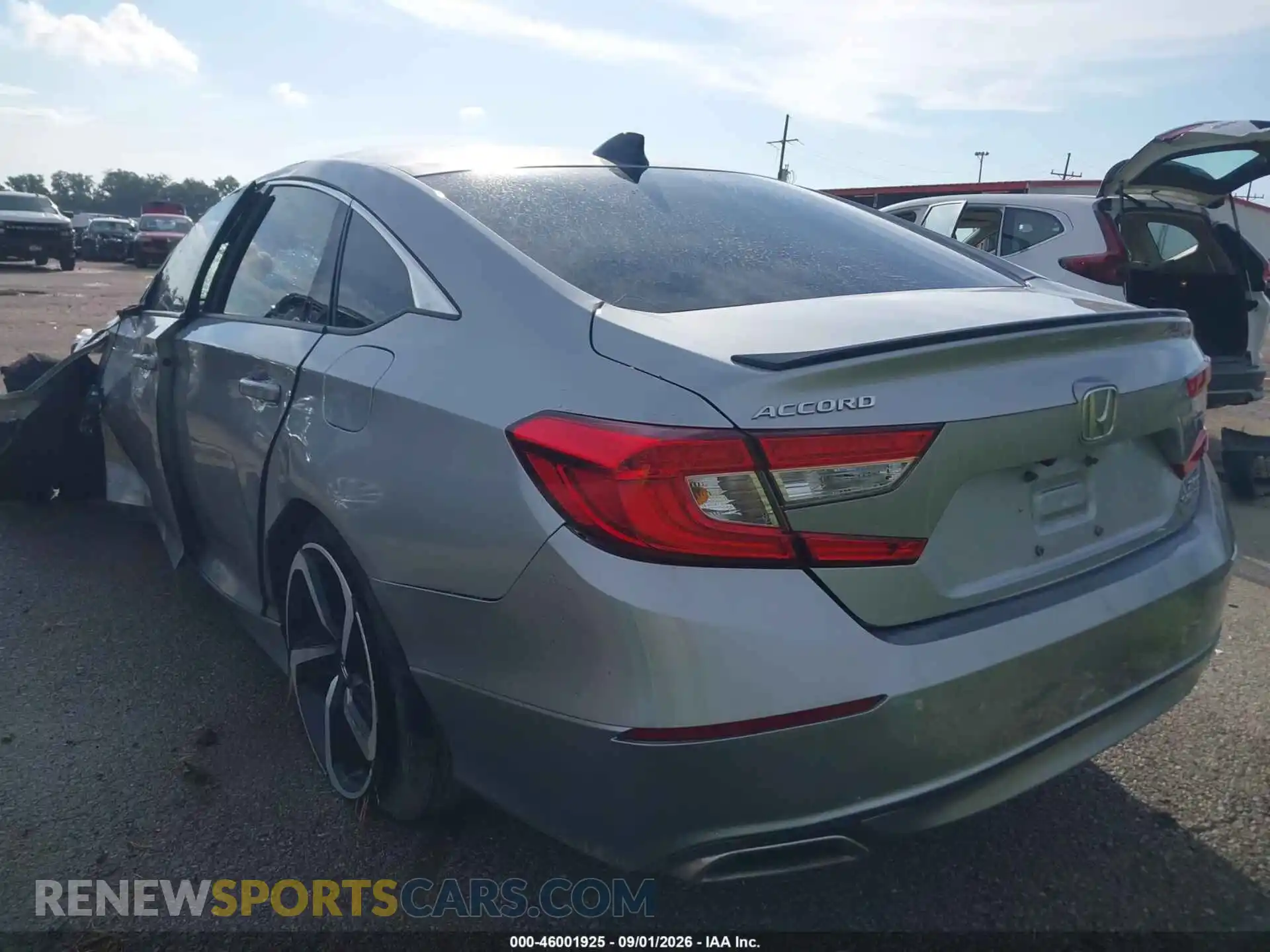 3 Photograph of a damaged car 1HGCV2F37MA010697 HONDA ACCORD 2021