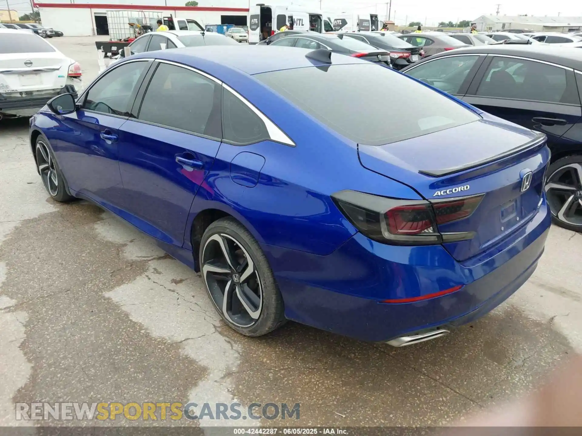 3 Photograph of a damaged car 1HGCV2F37MA012790 HONDA ACCORD 2021