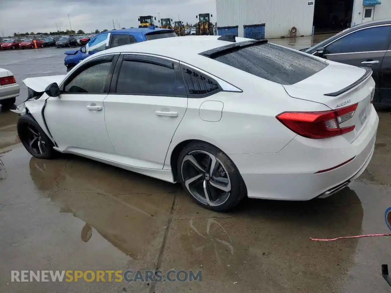 2 fotografías del automóvil dañado 1HGCV2F37MA014264 HONDA ACCORD 2021