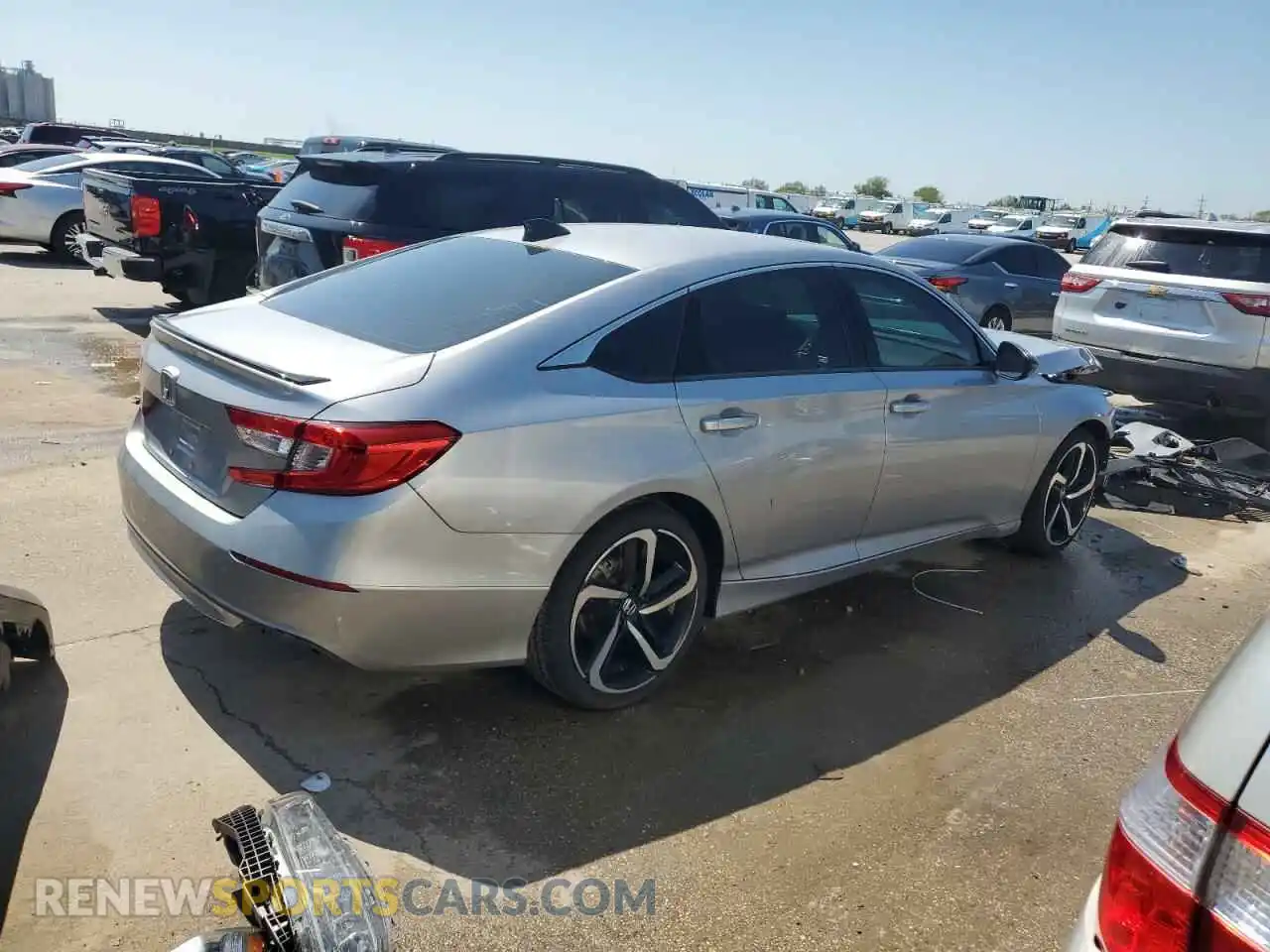 3 Photograph of a damaged car 1HGCV2F37MA025314 HONDA ACCORD 2021