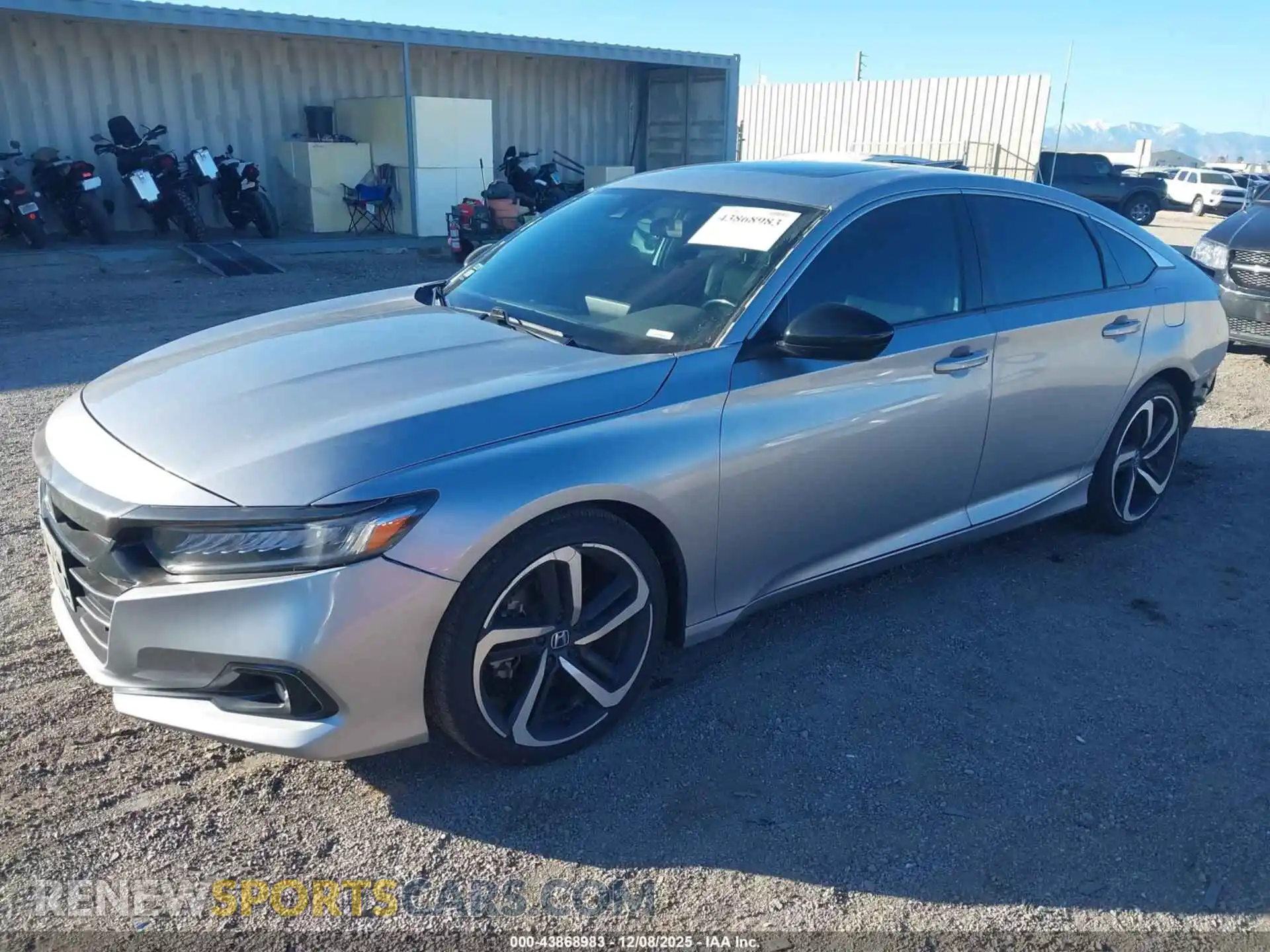 2 Photograph of a damaged car 1HGCV2F37MA026771 HONDA ACCORD 2021