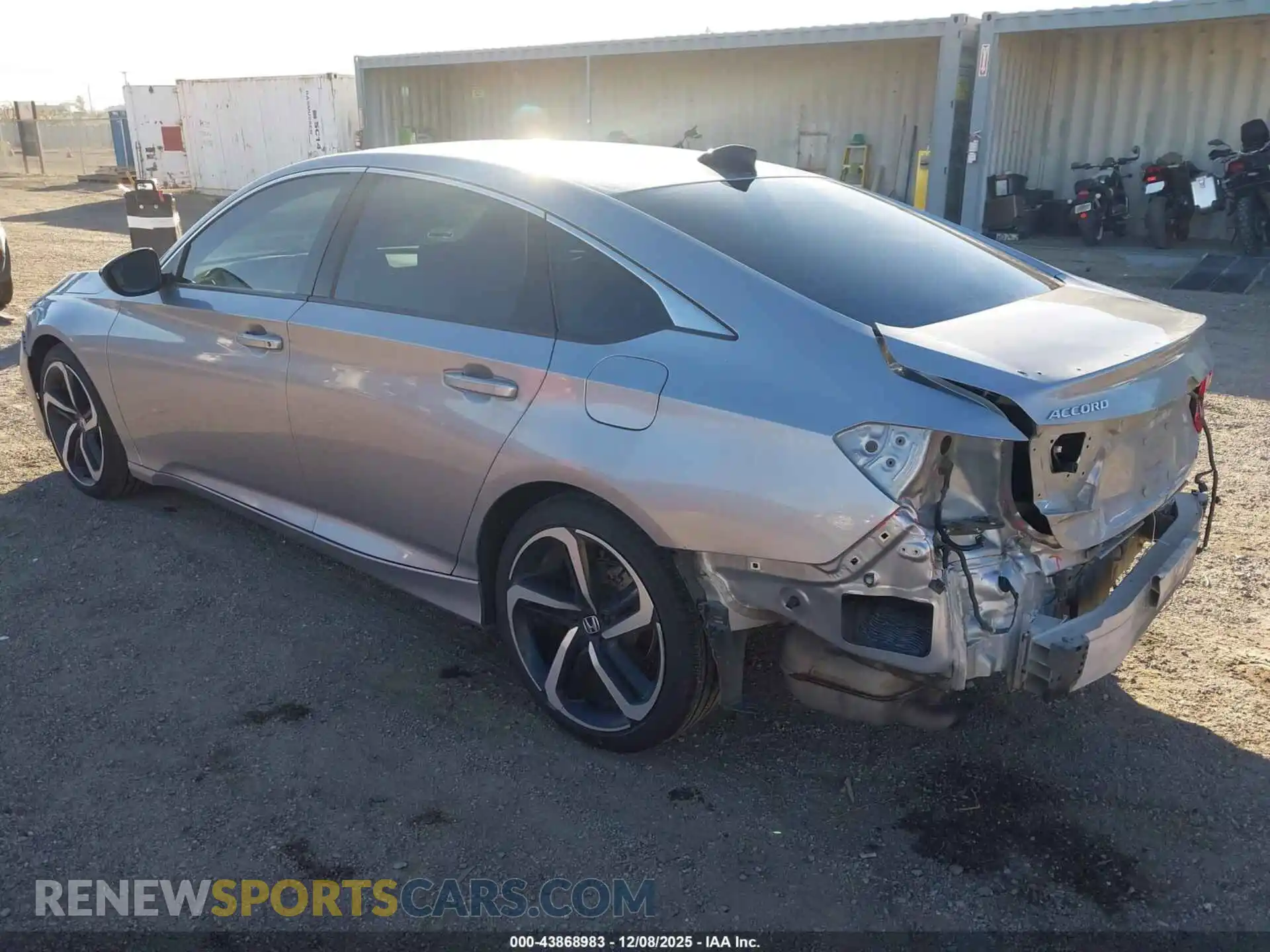 3 Photograph of a damaged car 1HGCV2F37MA026771 HONDA ACCORD 2021