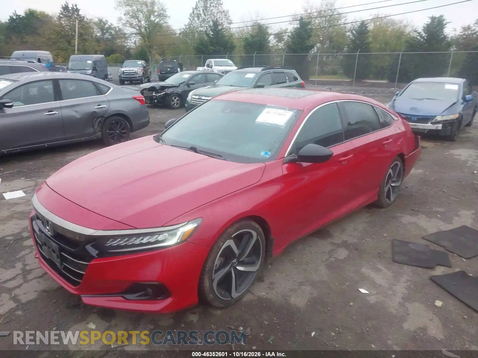 2 Фотография поврежденного автомобиля 1HGCV2F37MA033705 HONDA ACCORD 2021