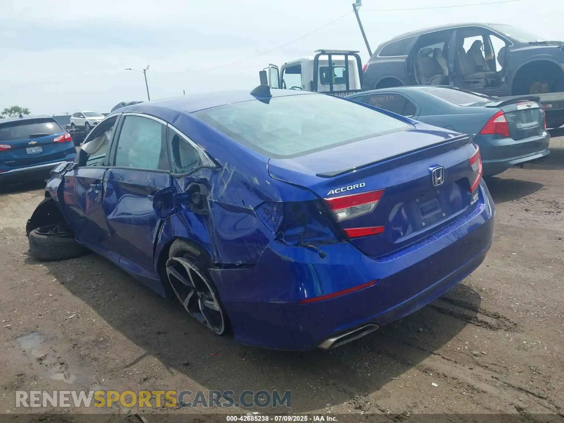 3 Photograph of a damaged car 1HGCV2F38MA002804 HONDA ACCORD 2021