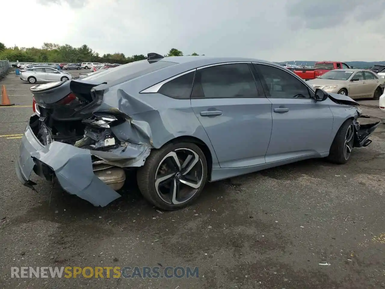 3 Photograph of a damaged car 1HGCV2F38MA003550 HONDA ACCORD 2021