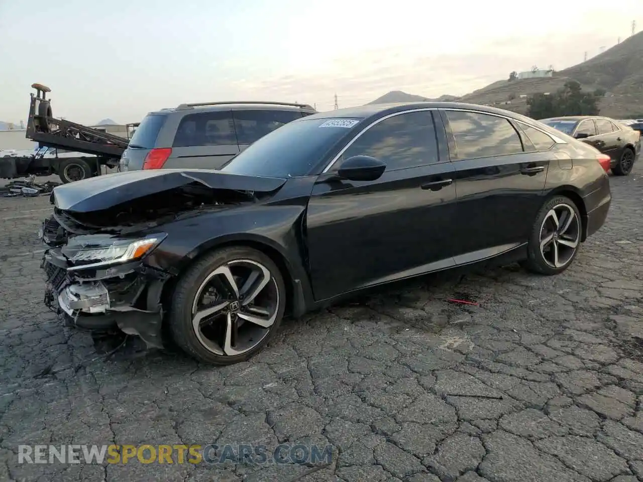 1 fotografías del automóvil dañado 1HGCV2F38MA008196 HONDA ACCORD 2021