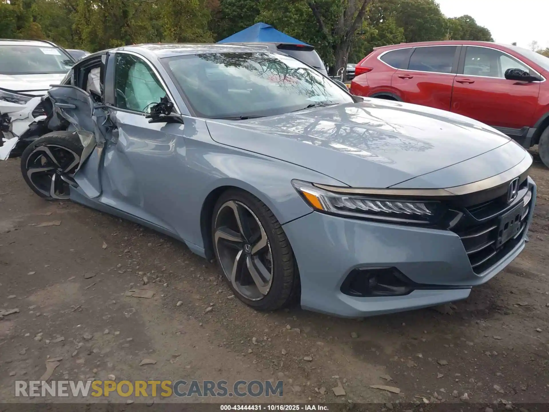 1 Photograph of a damaged car 1HGCV2F38MA010269 HONDA ACCORD 2021