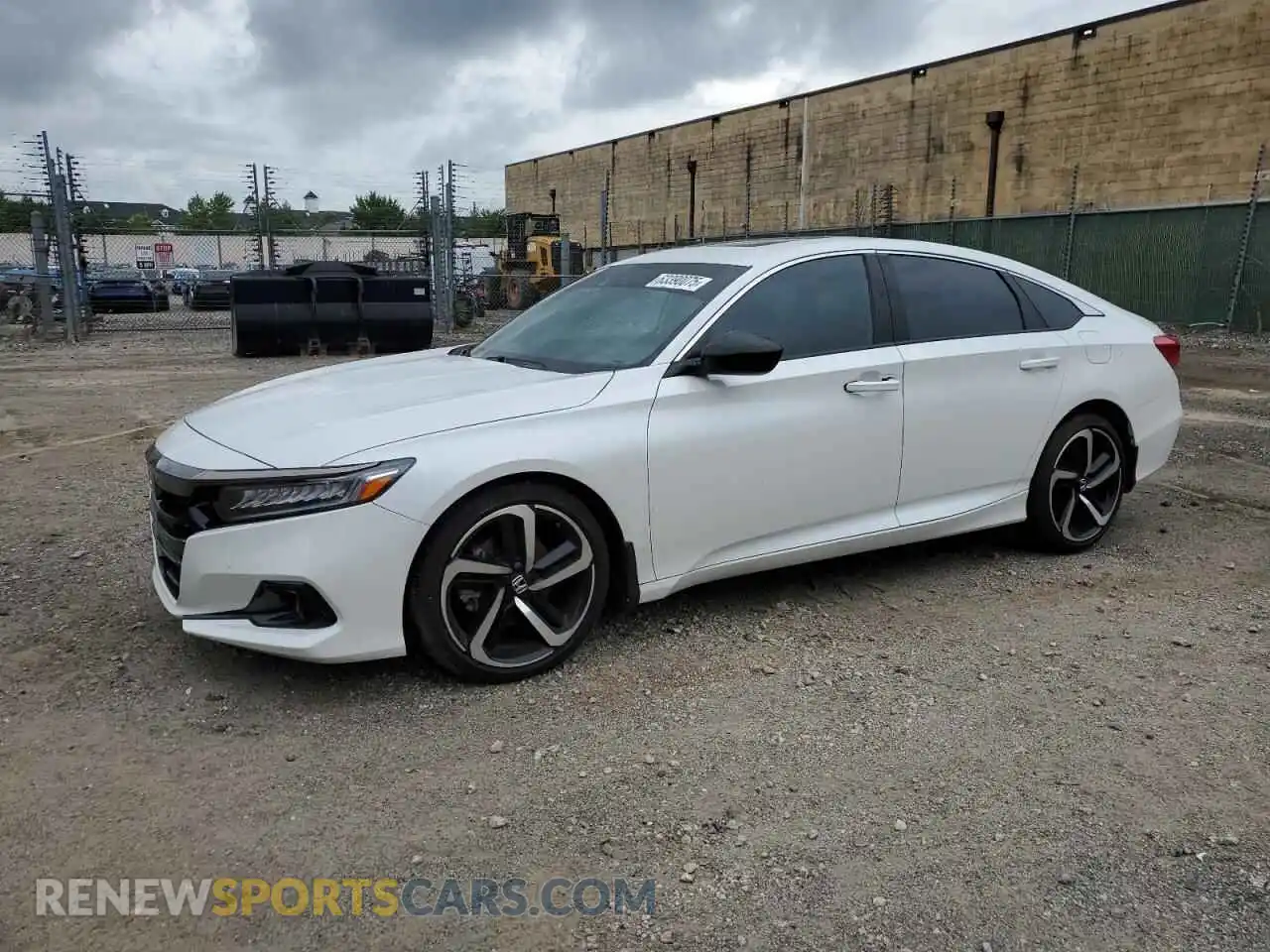 1 Photograph of a damaged car 1HGCV2F38MA014256 HONDA ACCORD 2021