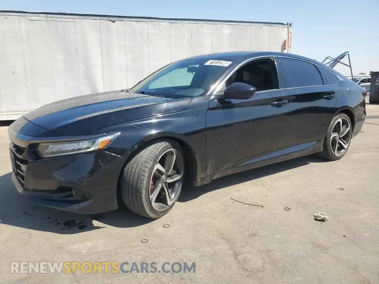1 Photograph of a damaged car 1HGCV2F38MA015682 HONDA ACCORD 2021