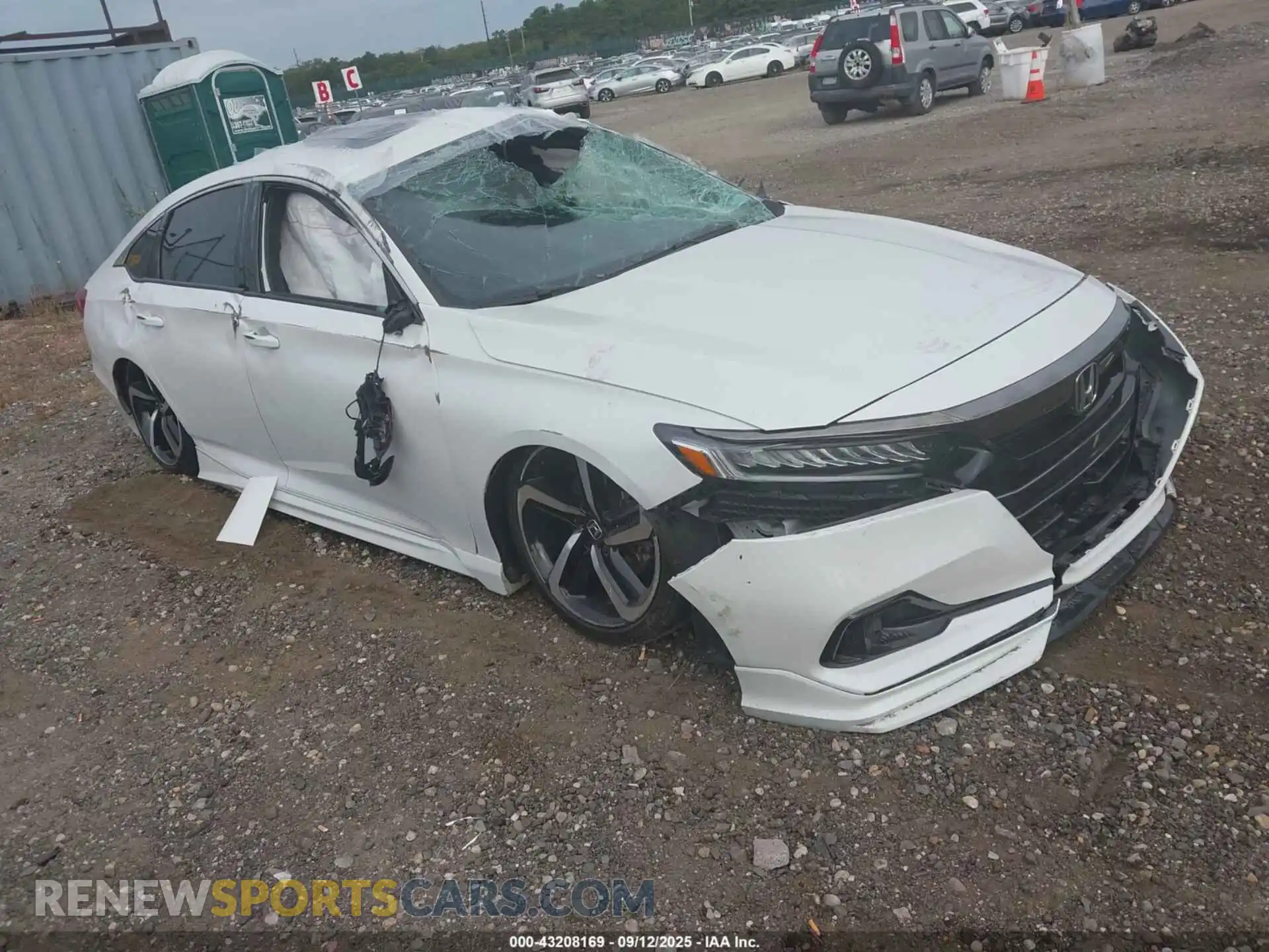 1 Photograph of a damaged car 1HGCV2F38MA016718 HONDA ACCORD 2021