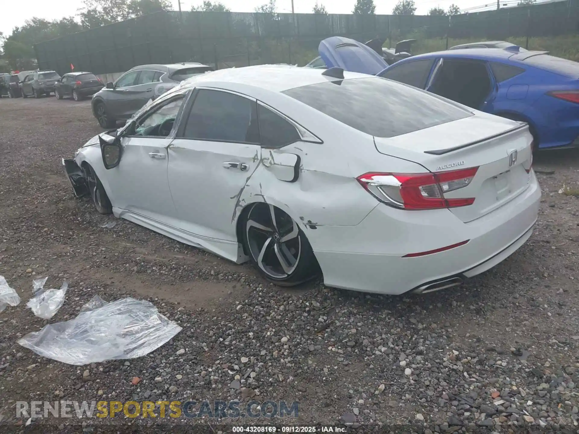 3 Photograph of a damaged car 1HGCV2F38MA016718 HONDA ACCORD 2021