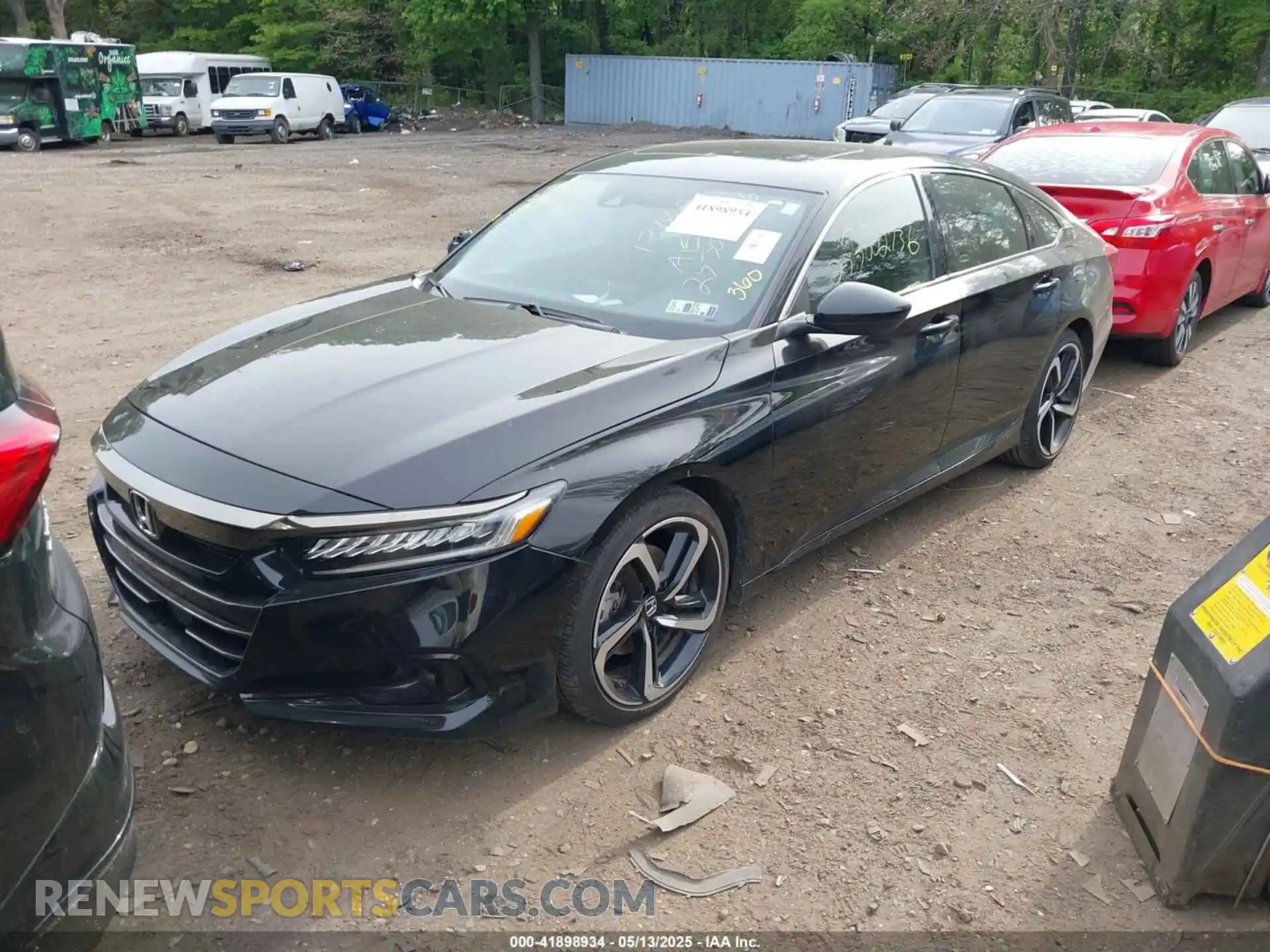 2 Photograph of a damaged car 1HGCV2F38MA018937 HONDA ACCORD 2021