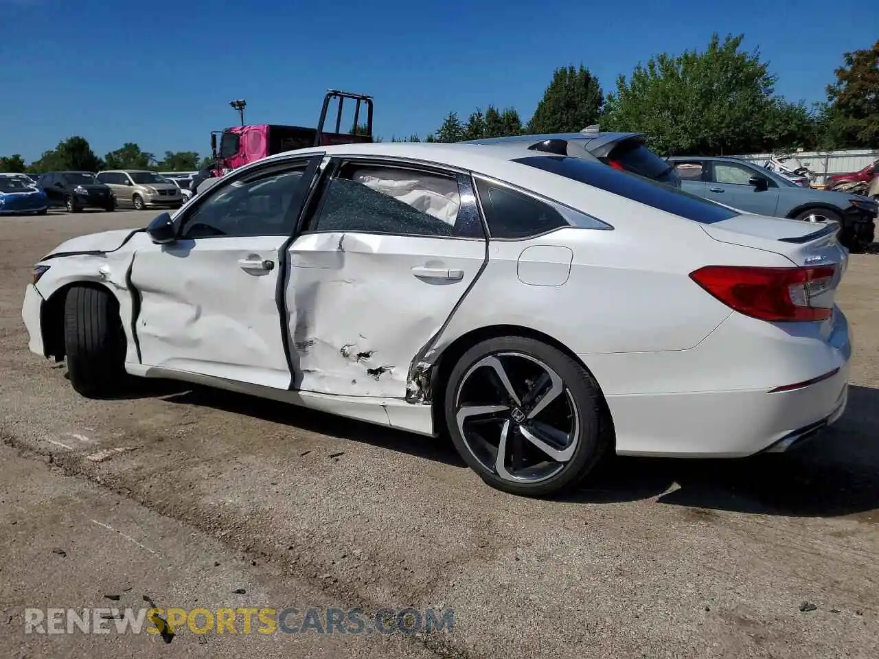 2 Photograph of a damaged car 1HGCV2F38MA020655 HONDA ACCORD 2021