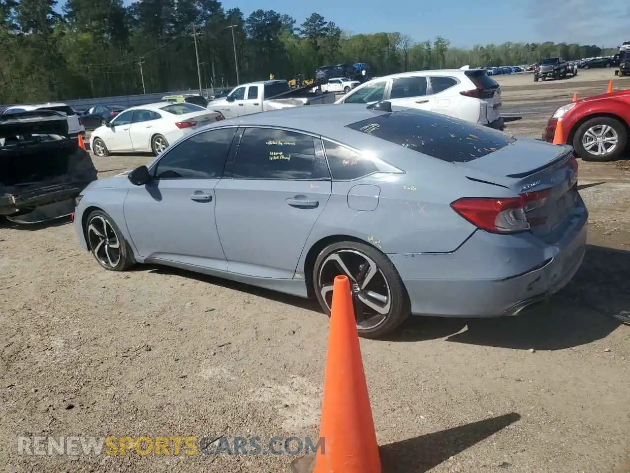 2 fotografías del automóvil dañado 1HGCV2F38MA024303 HONDA ACCORD 2021