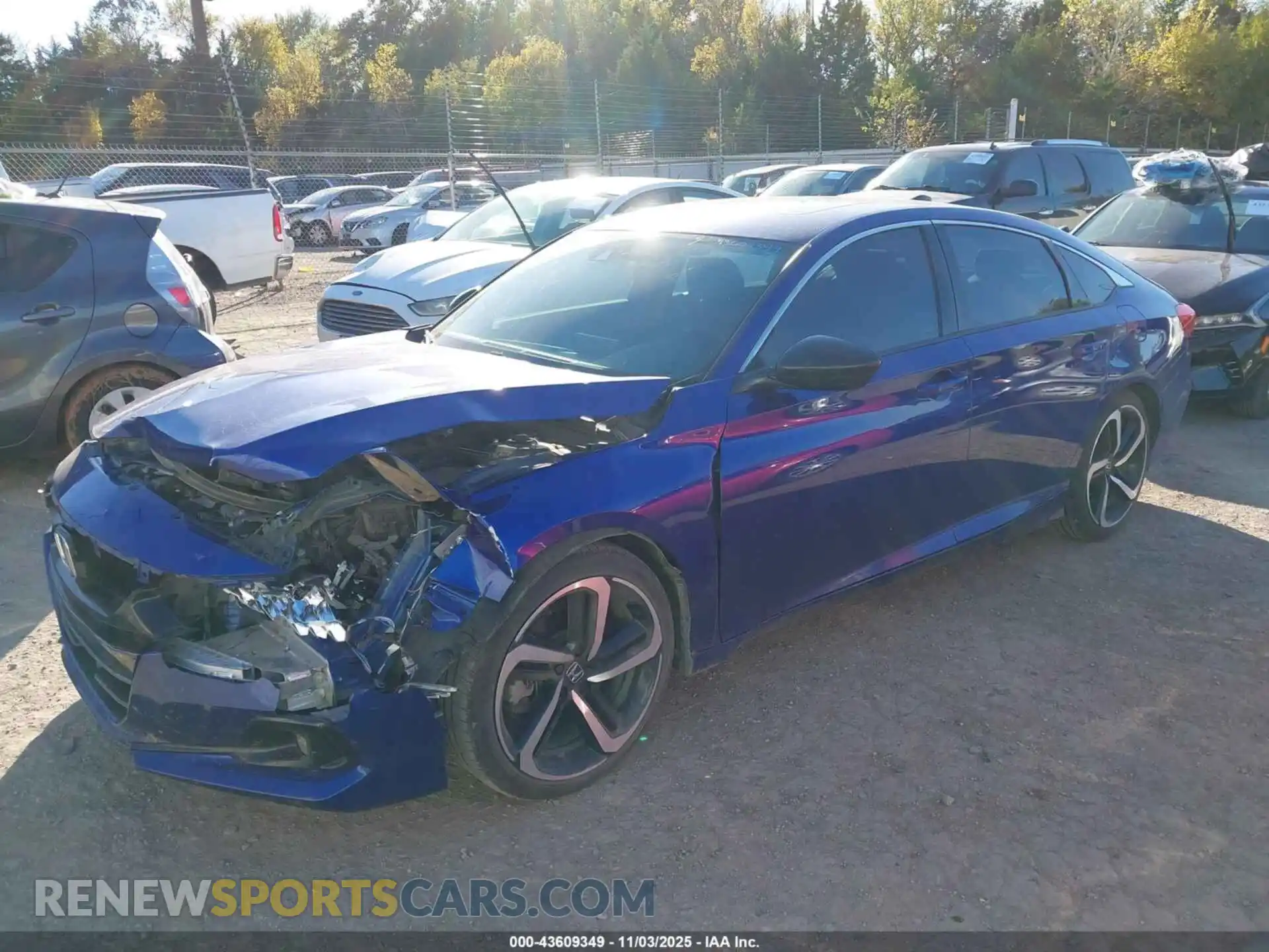 2 Photograph of a damaged car 1HGCV2F38MA030747 HONDA ACCORD 2021