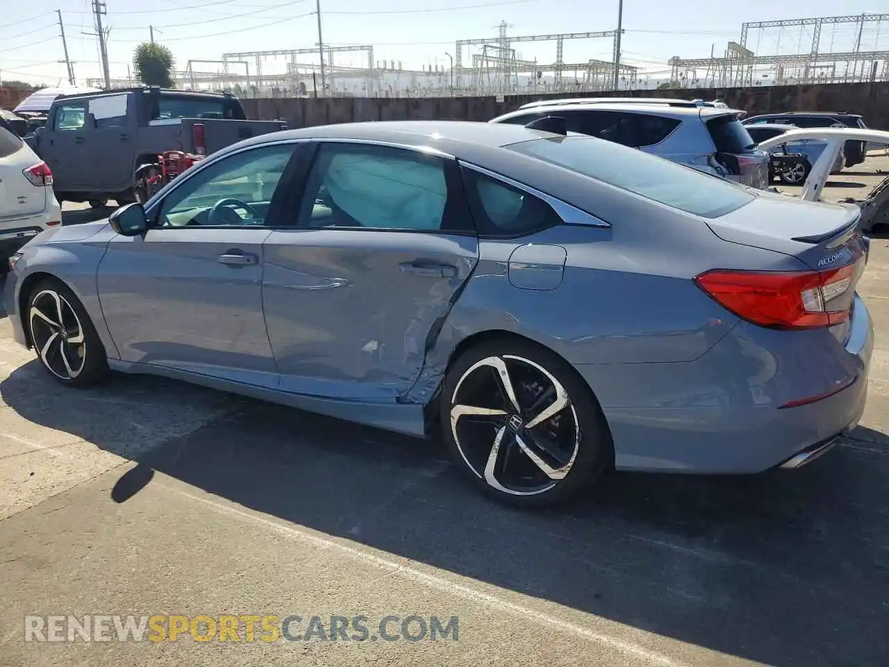 2 fotografías del automóvil dañado 1HGCV2F39MA002813 HONDA ACCORD 2021