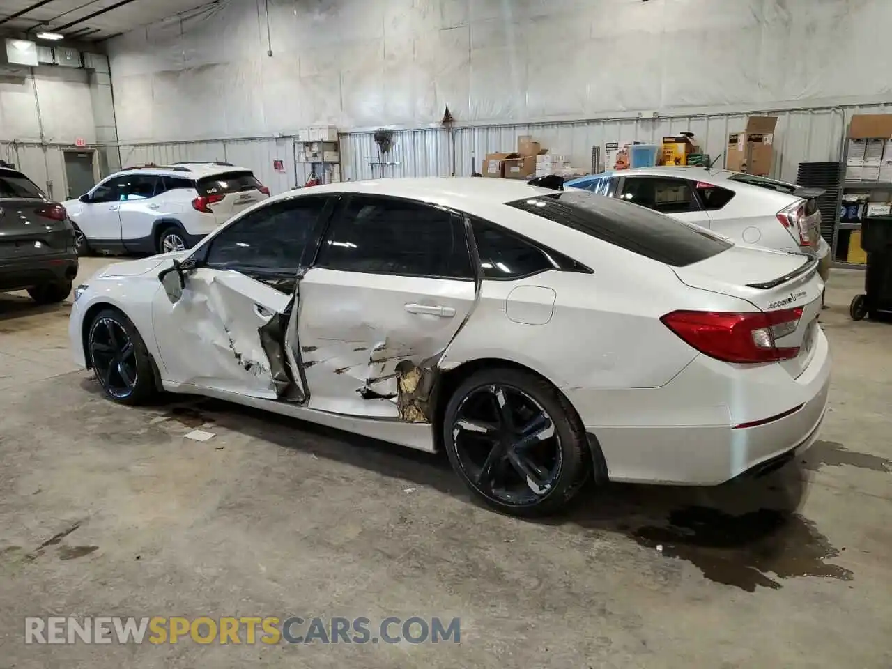 2 Photograph of a damaged car 1HGCV2F39MA007655 HONDA ACCORD 2021