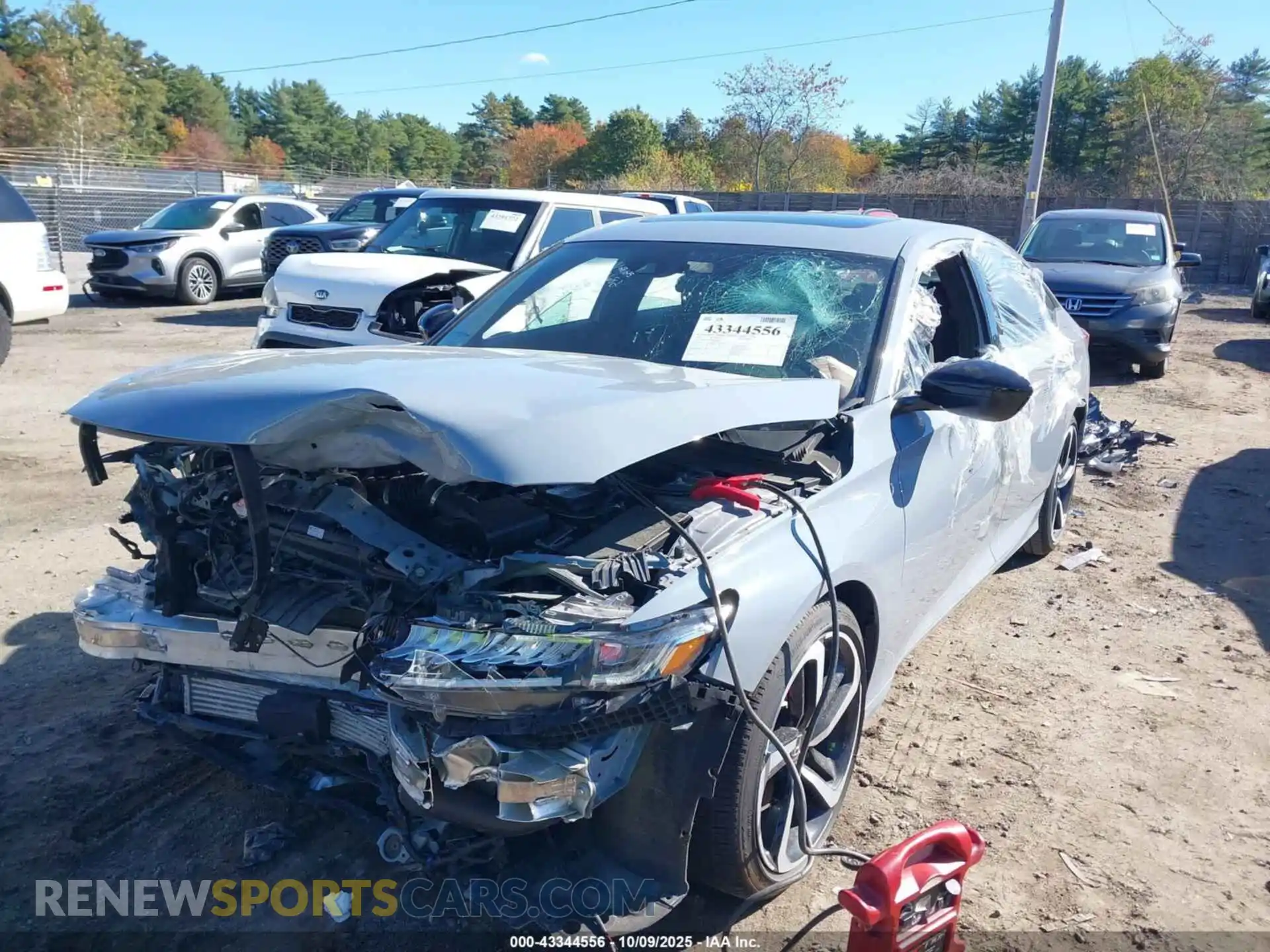 2 Photograph of a damaged car 1HGCV2F39MA008417 HONDA ACCORD 2021