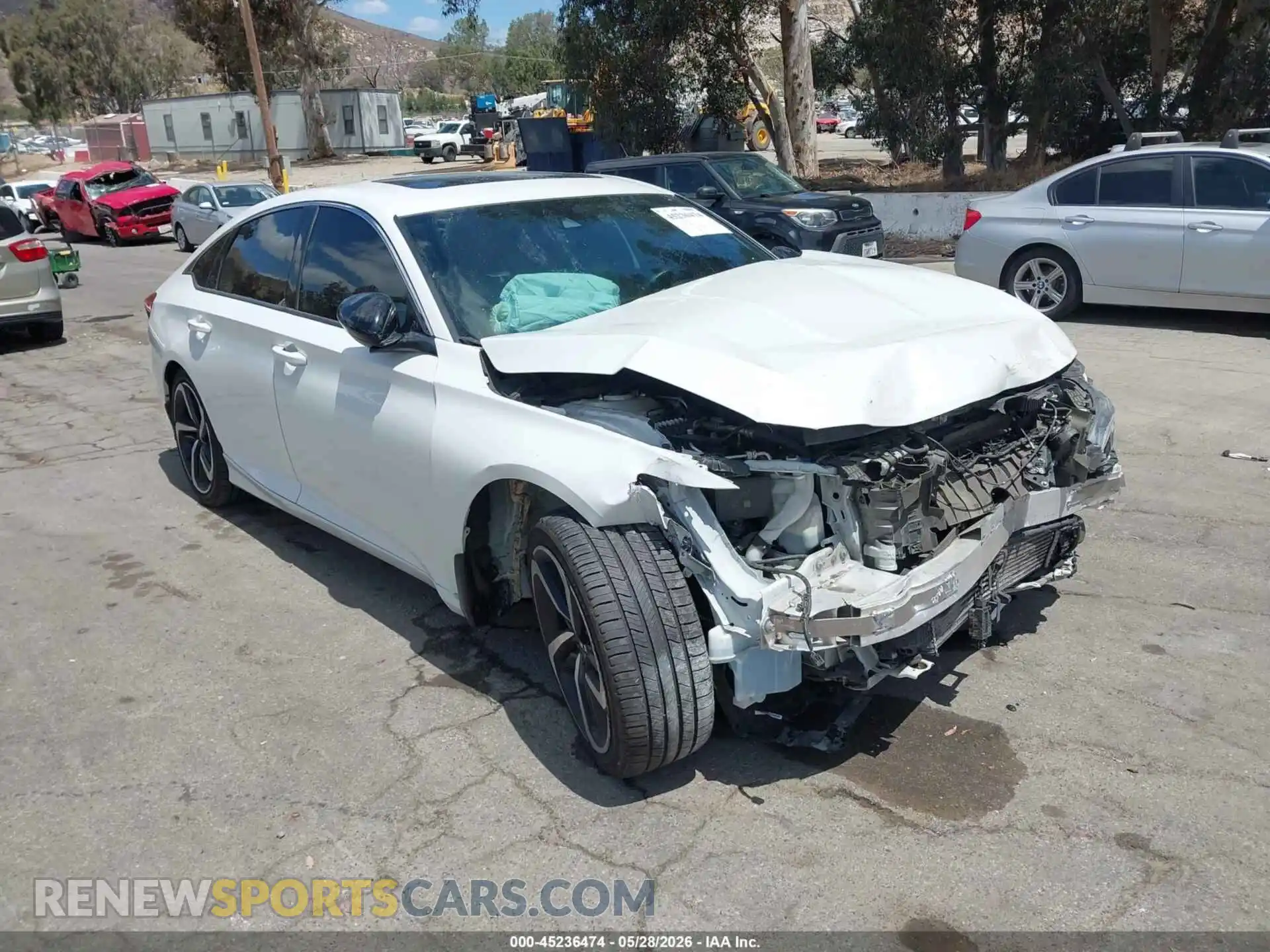 1 Photograph of a damaged car 1HGCV2F39MA009891 HONDA ACCORD 2021