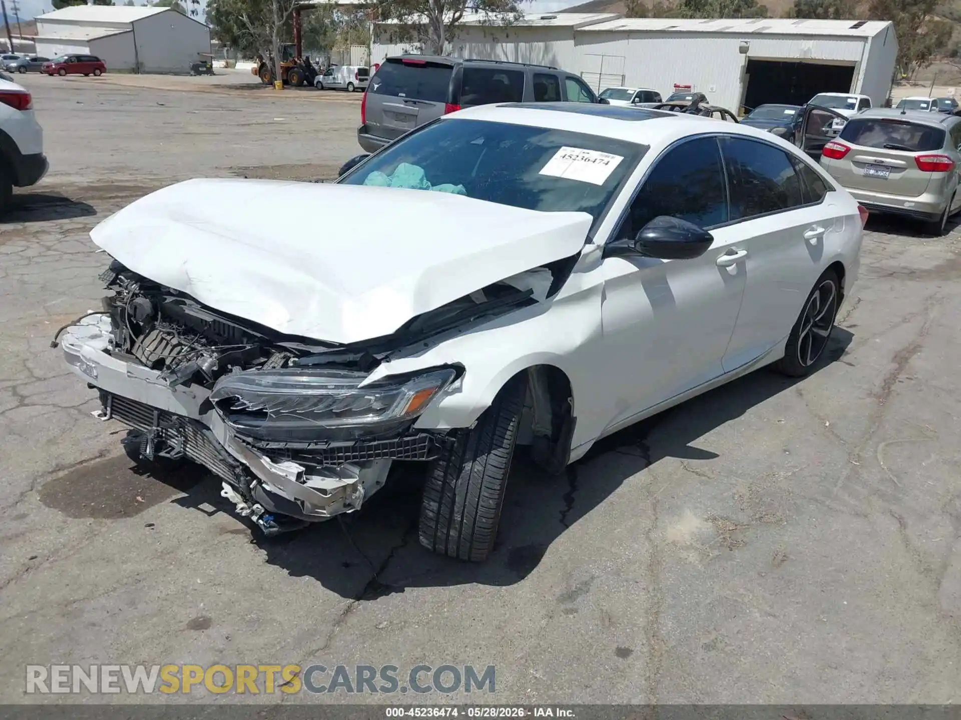 2 Photograph of a damaged car 1HGCV2F39MA009891 HONDA ACCORD 2021