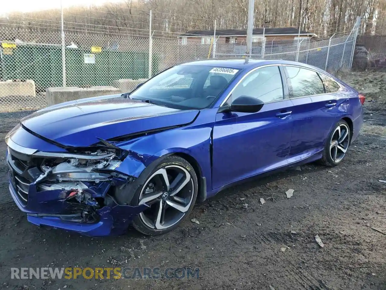 1 Photograph of a damaged car 1HGCV2F39MA011978 HONDA ACCORD 2021