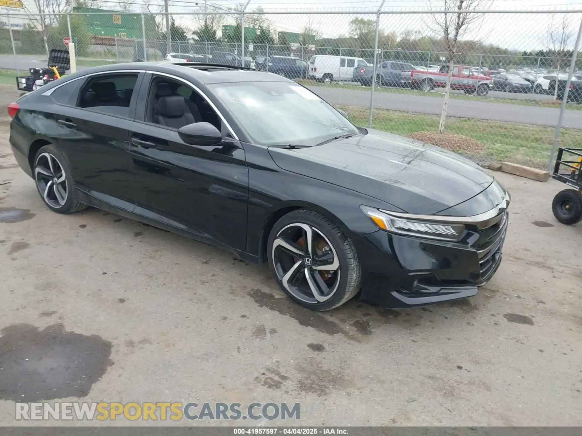 1 Photograph of a damaged car 1HGCV2F39MA018929 HONDA ACCORD 2021