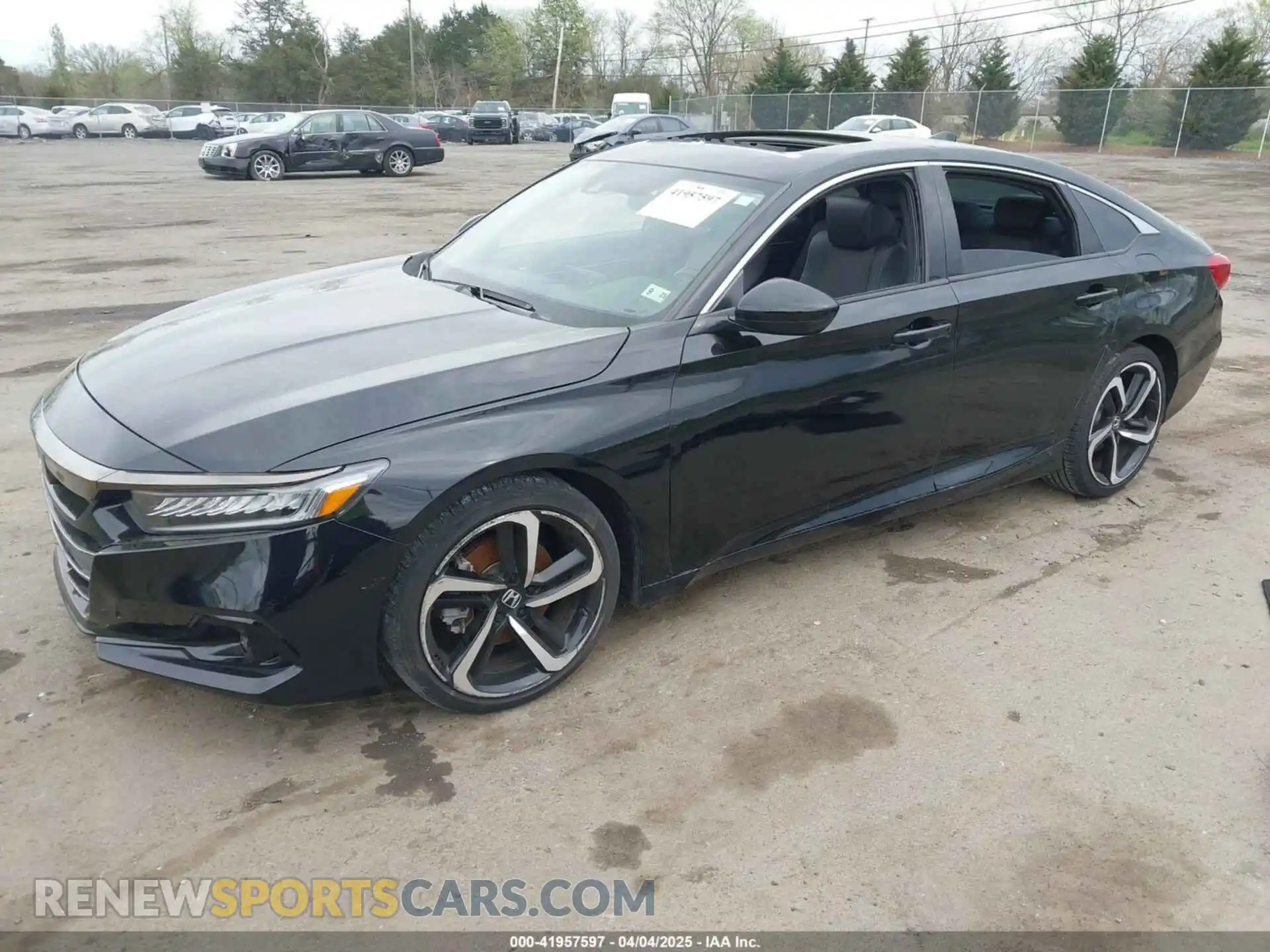 2 Photograph of a damaged car 1HGCV2F39MA018929 HONDA ACCORD 2021