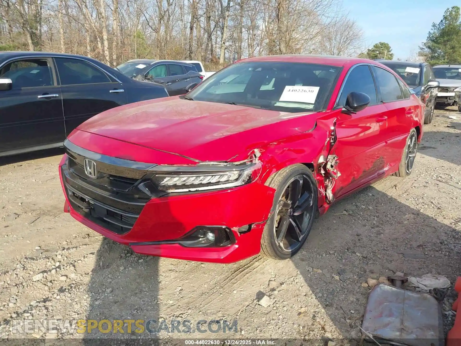 2 Photograph of a damaged car 1HGCV2F39MA021927 HONDA ACCORD 2021