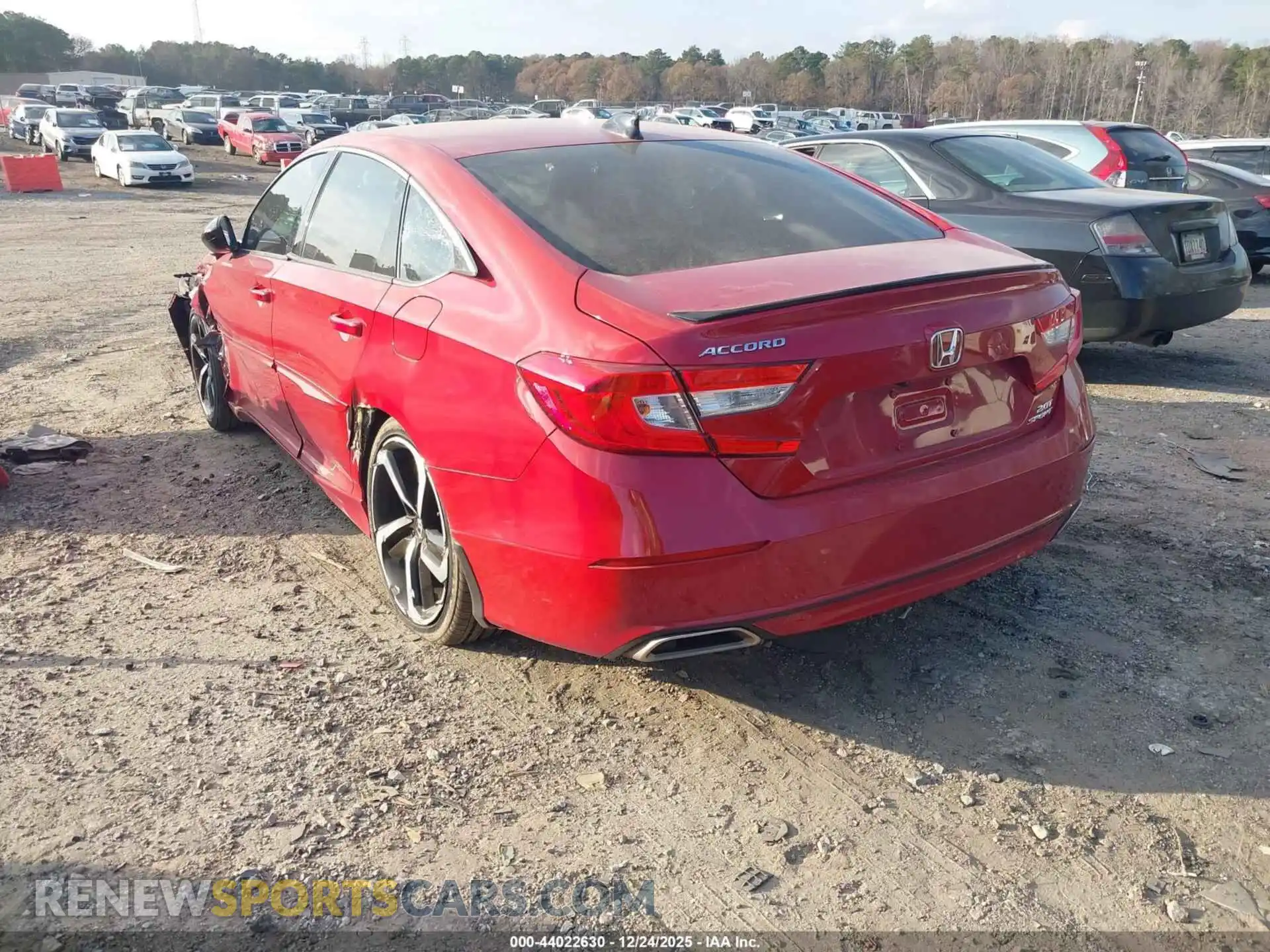 3 Photograph of a damaged car 1HGCV2F39MA021927 HONDA ACCORD 2021