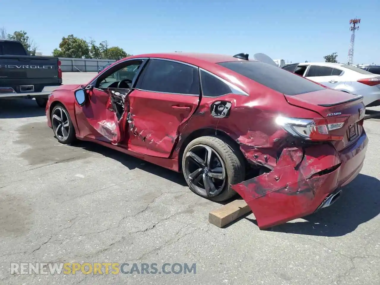 2 Photograph of a damaged car 1HGCV2F39MA026254 HONDA ACCORD 2021