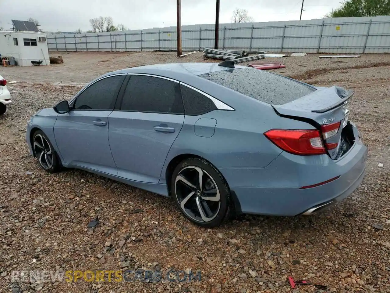 2 Photograph of a damaged car 1HGCV2F39MA029669 HONDA ACCORD 2021