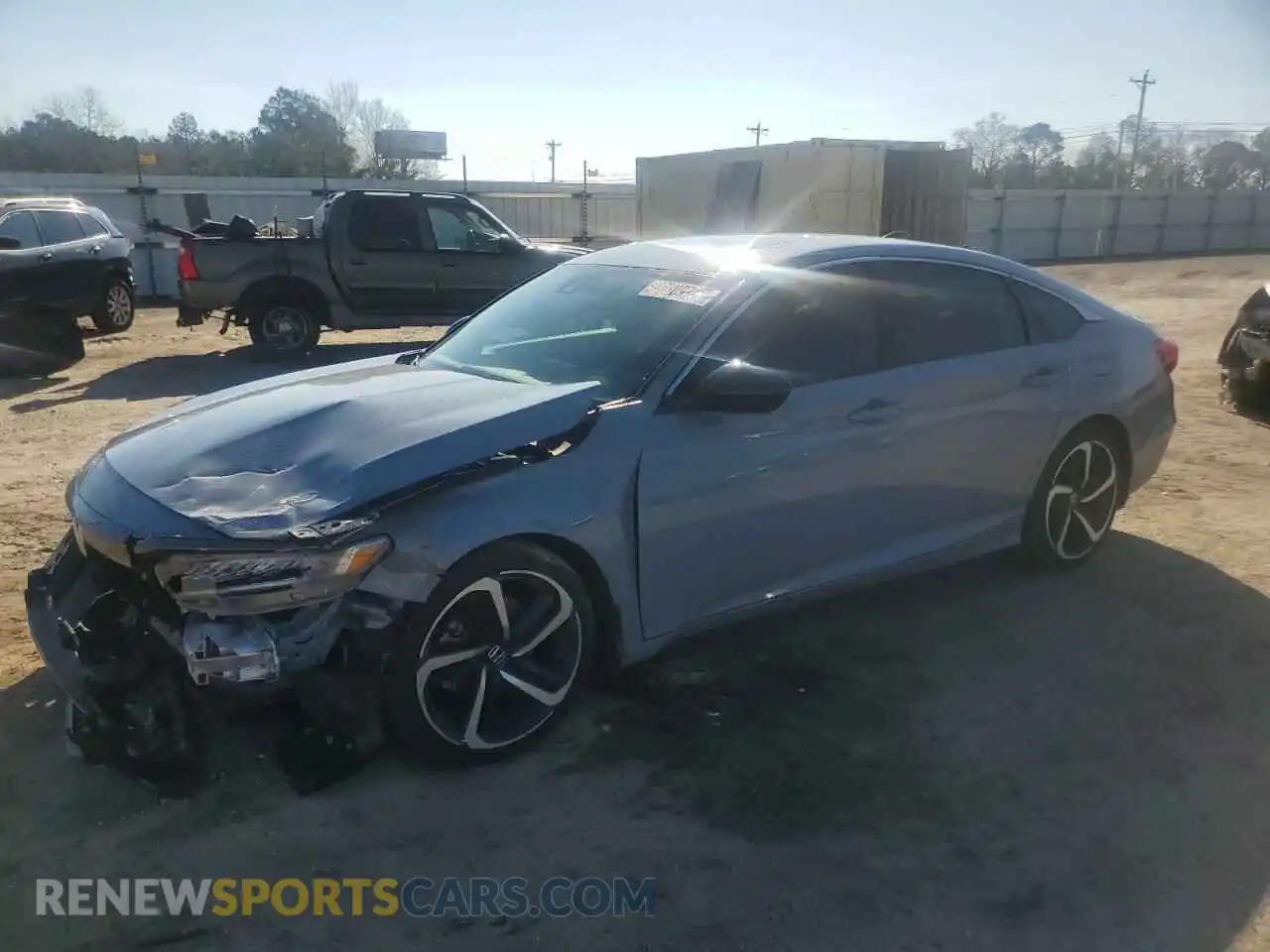 1 Photograph of a damaged car 1HGCV2F39MA031549 HONDA ACCORD 2021