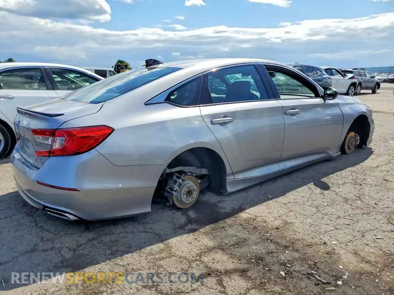 3 Photograph of a damaged car 1HGCV2F3XMA001878 HONDA ACCORD 2021
