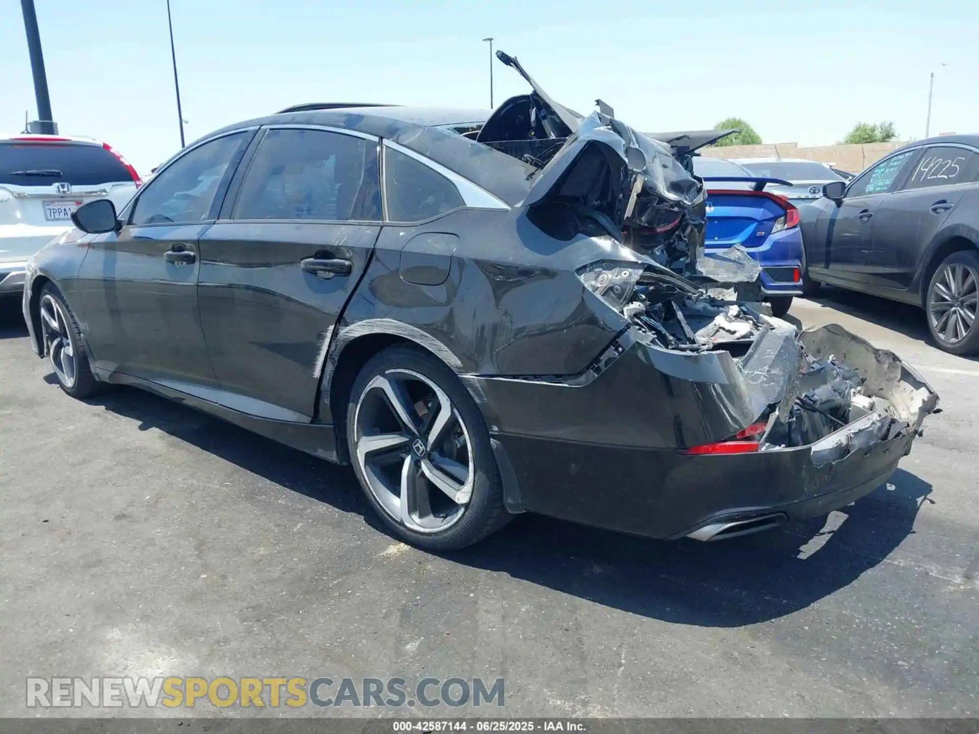 3 Photograph of a damaged car 1HGCV2F3XMA010807 HONDA ACCORD 2021