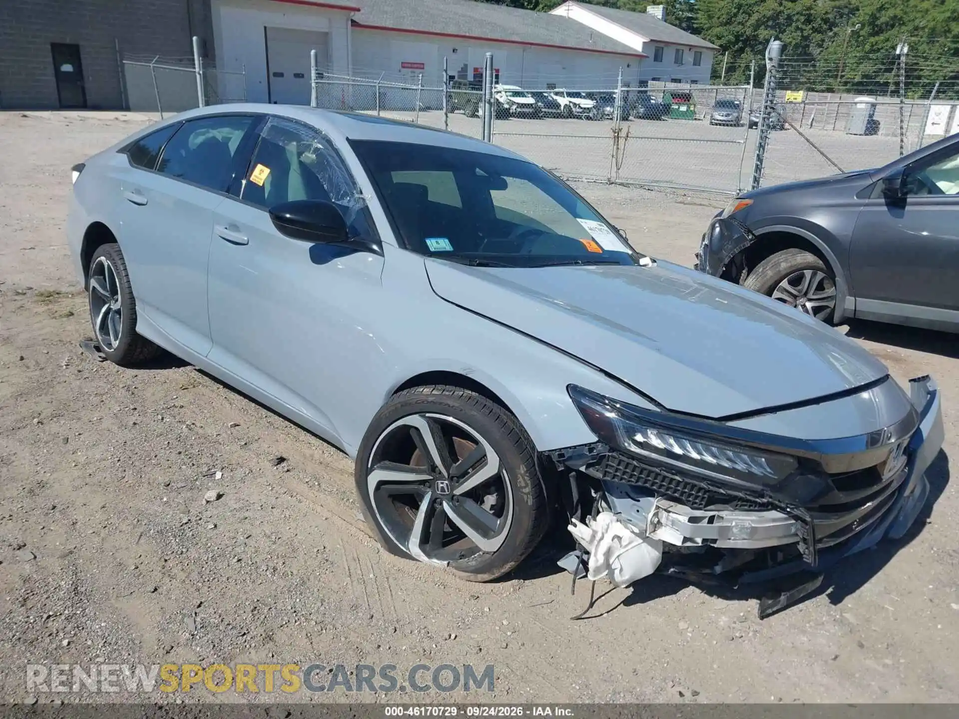 1 Photograph of a damaged car 1HGCV2F3XMA014453 HONDA ACCORD 2021