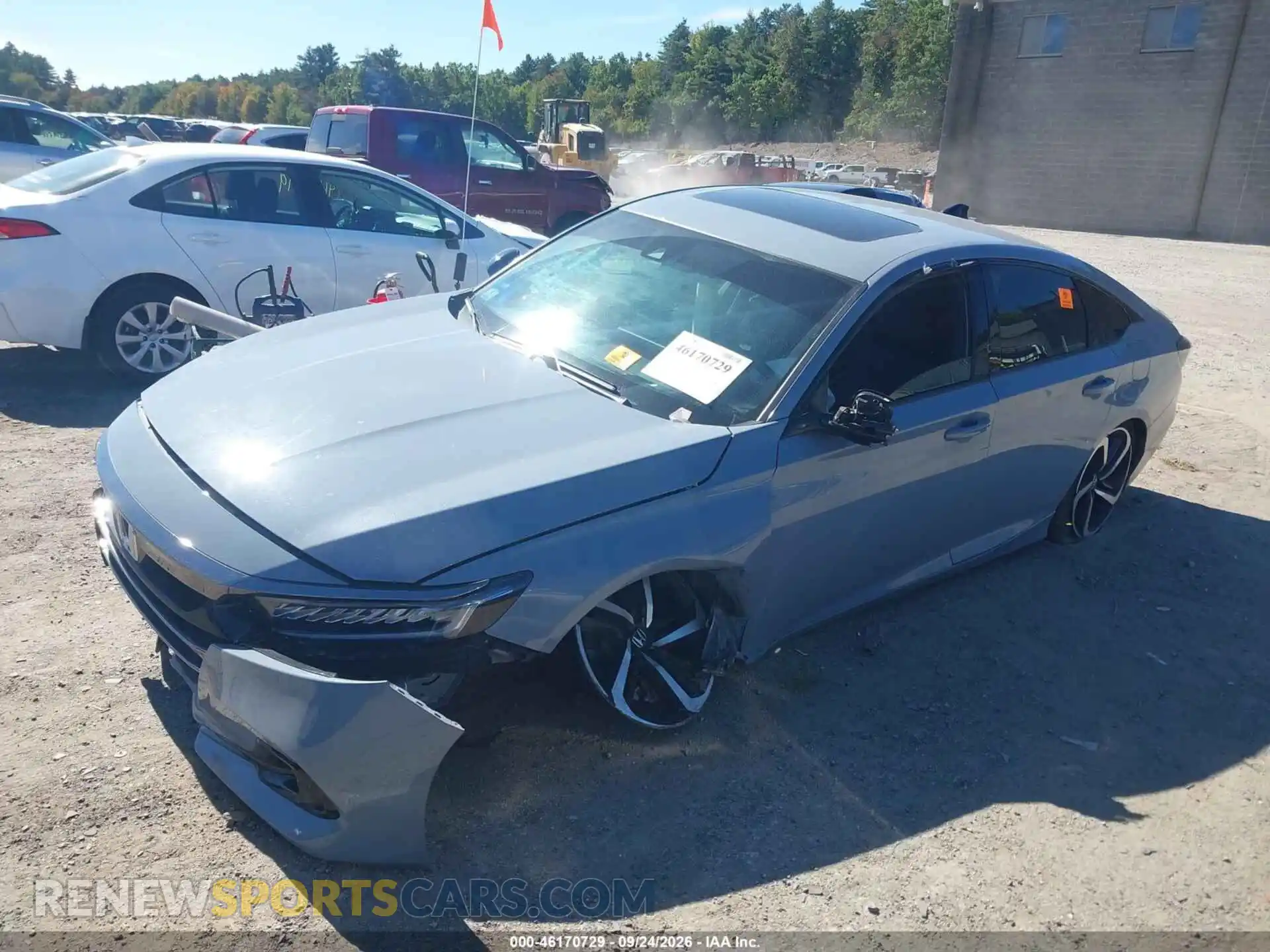 2 Photograph of a damaged car 1HGCV2F3XMA014453 HONDA ACCORD 2021