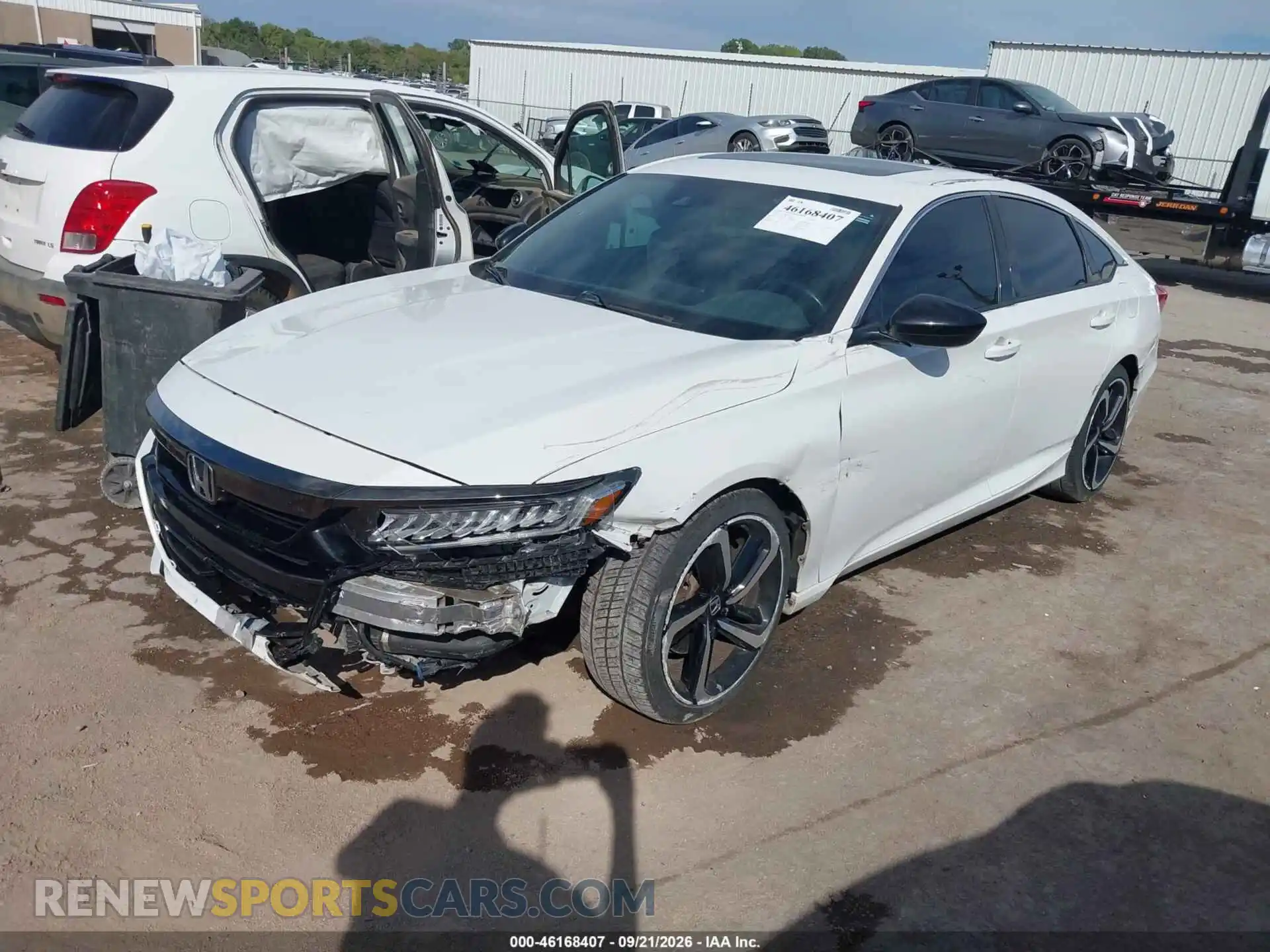 2 Photograph of a damaged car 1HGCV2F3XMA016798 HONDA ACCORD 2021