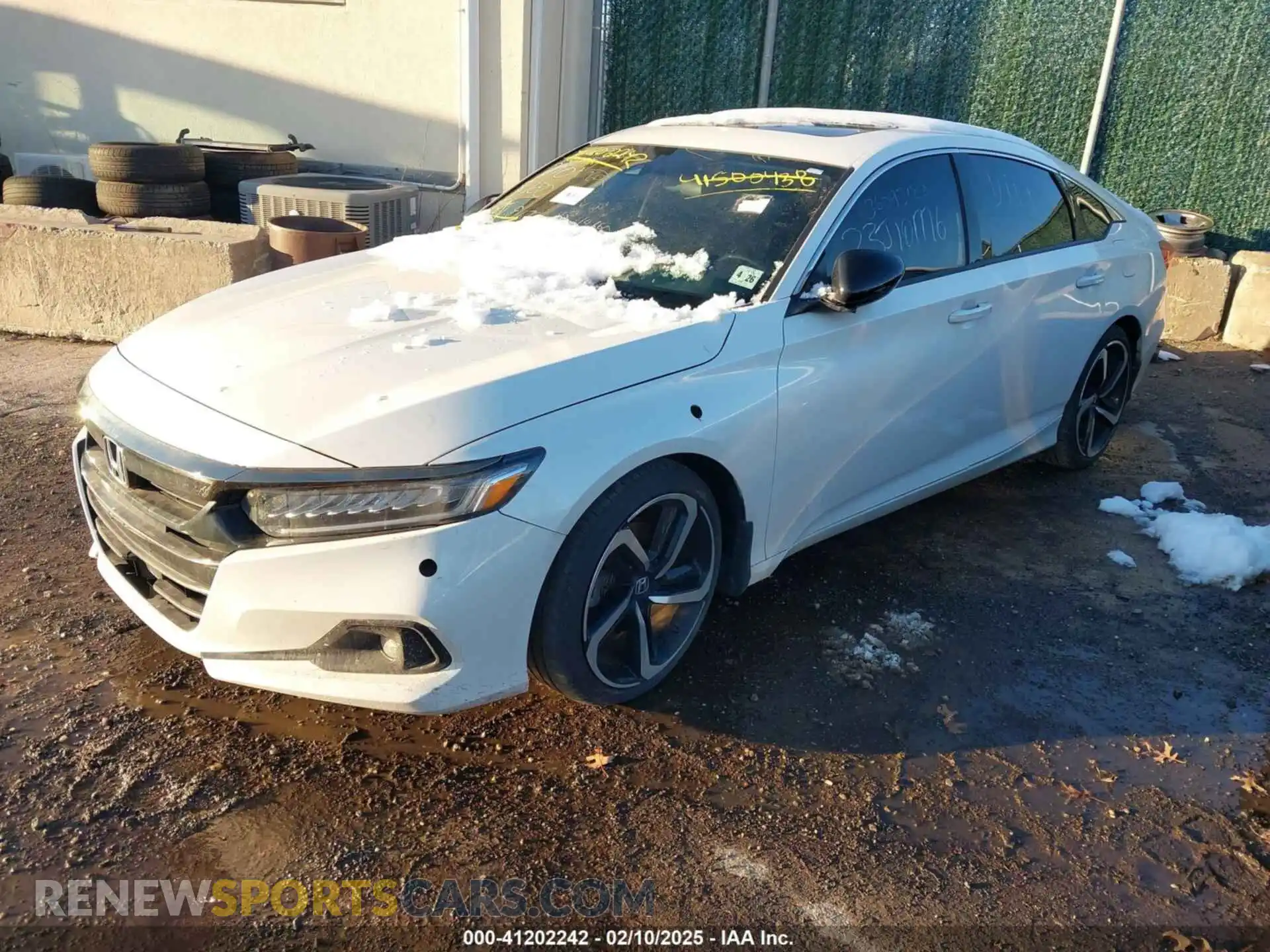 2 Photograph of a damaged car 1HGCV2F3XMA016980 HONDA ACCORD 2021