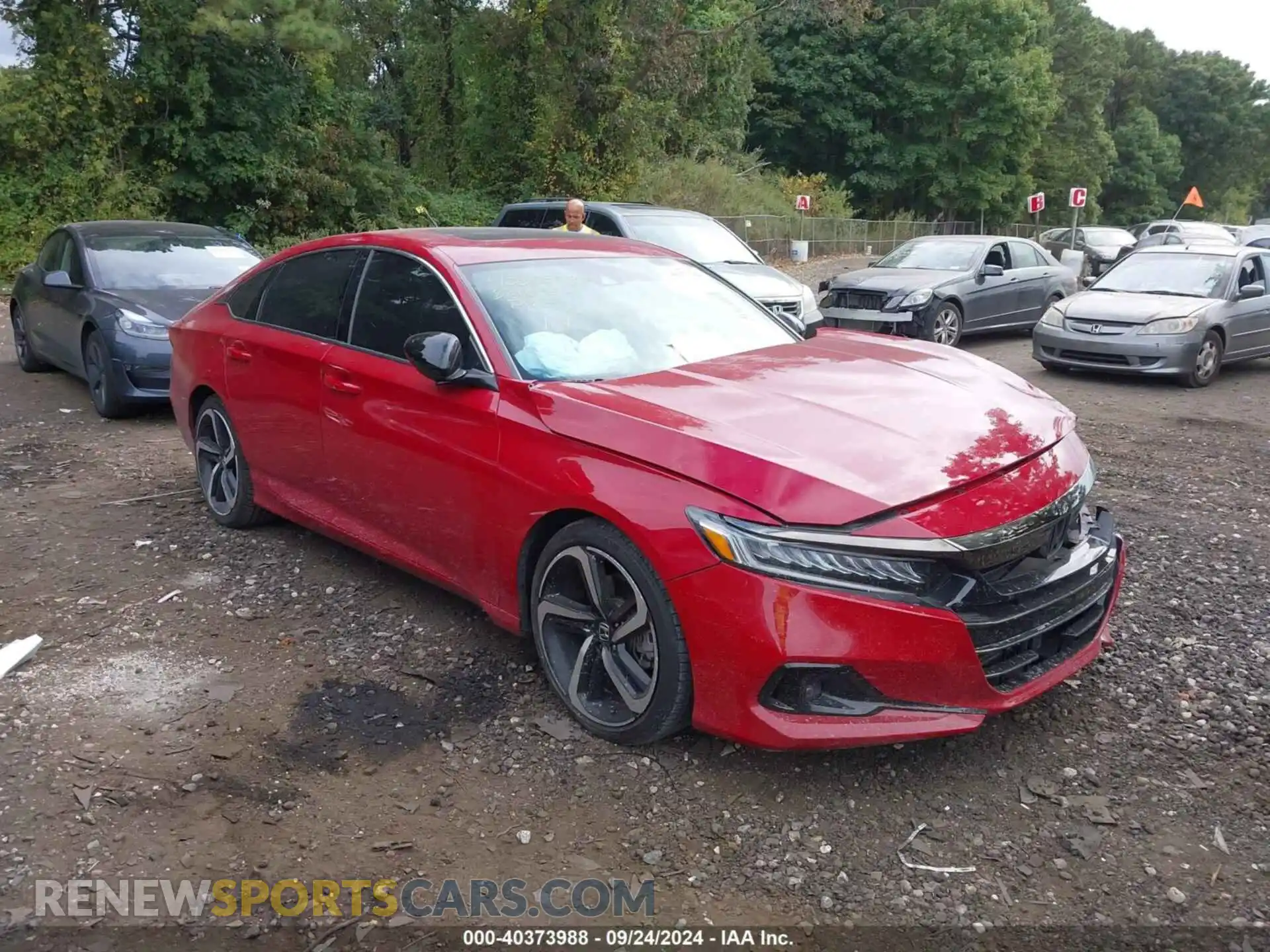 1 fotografías del automóvil dañado 1HGCV2F3XMA017580 HONDA ACCORD 2021