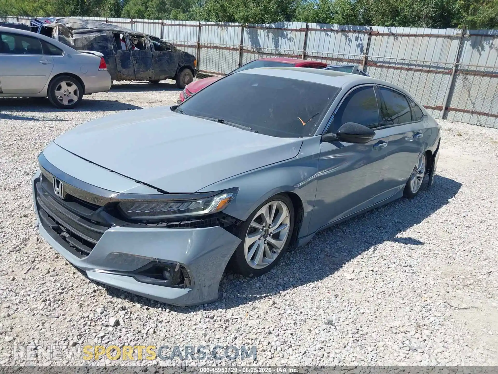 2 Photograph of a damaged car 1HGCV2F3XMA017997 HONDA ACCORD 2021
