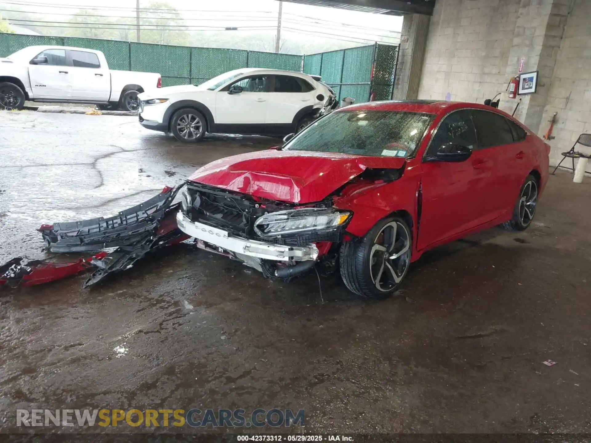 2 Photograph of a damaged car 1HGCV2F3XMA028854 HONDA ACCORD 2021