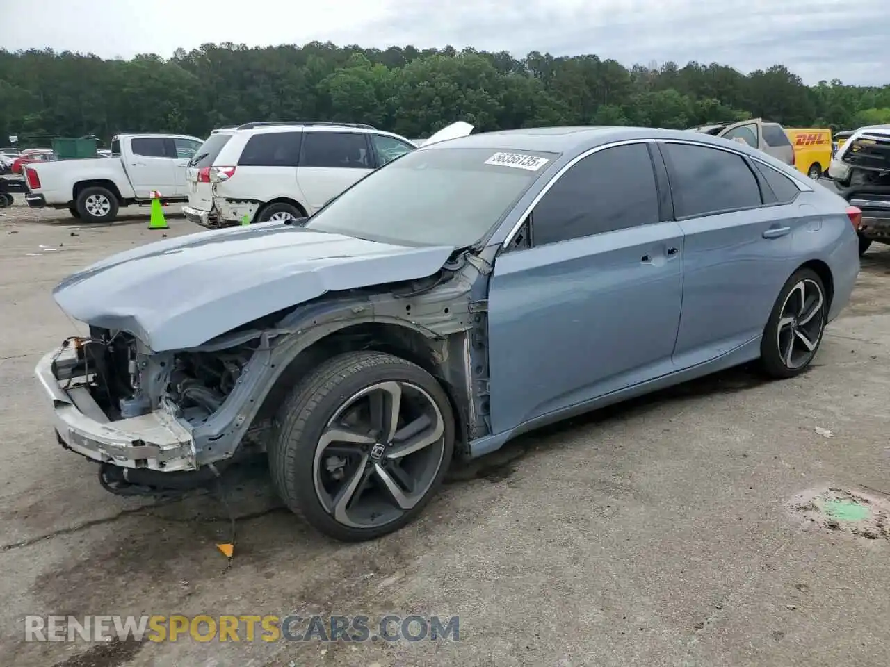 1 fotografías del automóvil dañado 1HGCV2F3XMA031740 HONDA ACCORD 2021